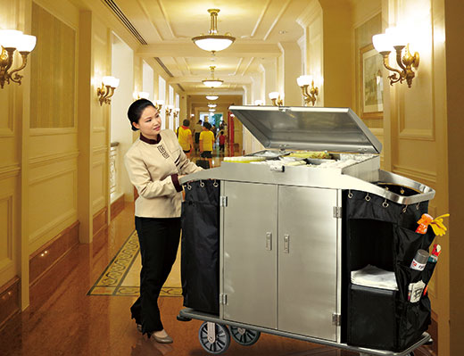 Hotel housekeeping trolley.jpg