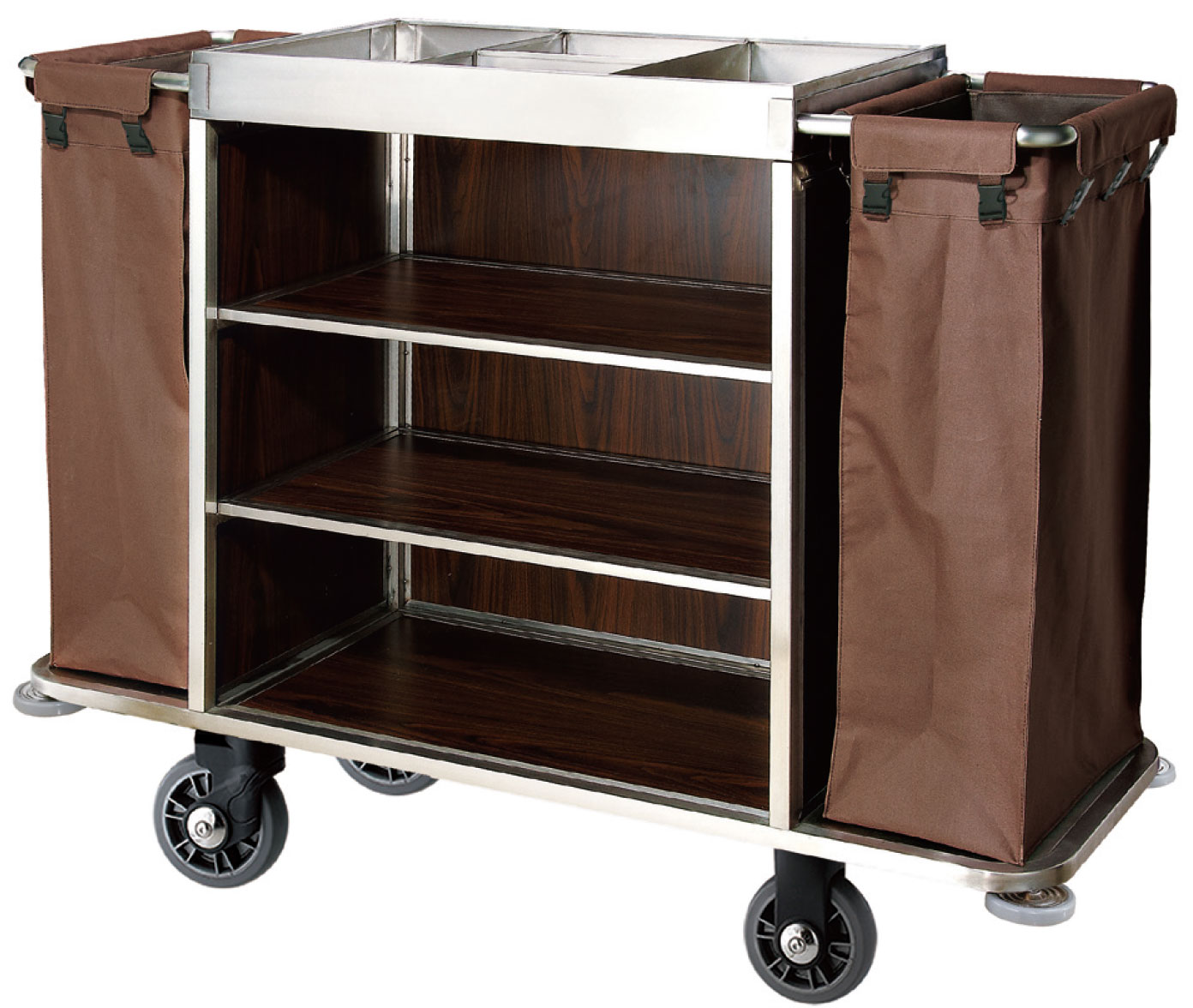 Hotel Housekeeping Trolley Maid Cart