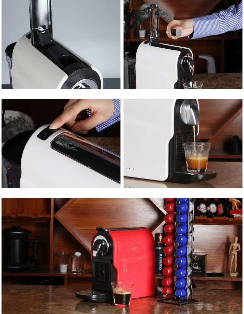 Commercial Espresso Compatible Capsule Coffee Machine New Home Kitchen Electric Automatic Espresso Machines Capsule Coffee Machine Coffee Maker 