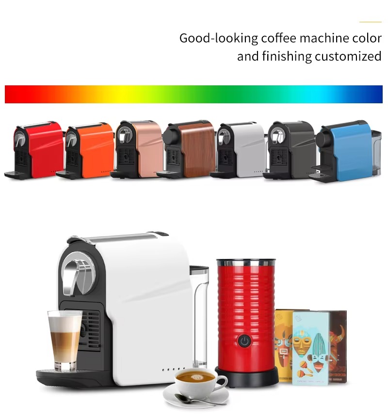 Commercial Espresso Compatible Capsule Coffee Machine New Home Kitchen Electric Automatic Espresso Machines Capsule Coffee Machine Coffee Maker 
