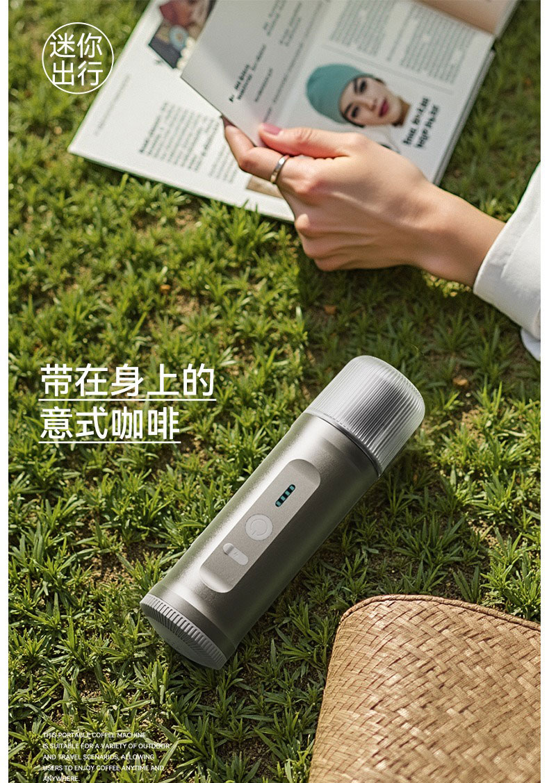 Hot Handheld Nano Portable Espresso Machine Capsule Coffee Brewer Outdoor Travel Home Office Espresso Machine