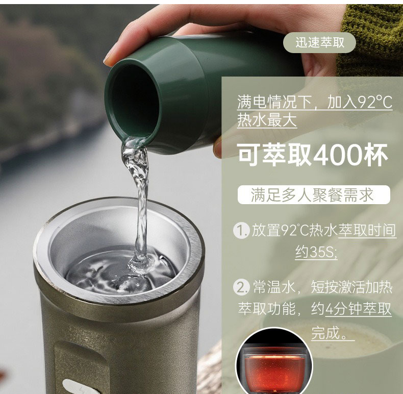 Hot Handheld Nano Portable Espresso Machine Capsule Coffee Brewer Outdoor Travel Home Office Espresso Machine