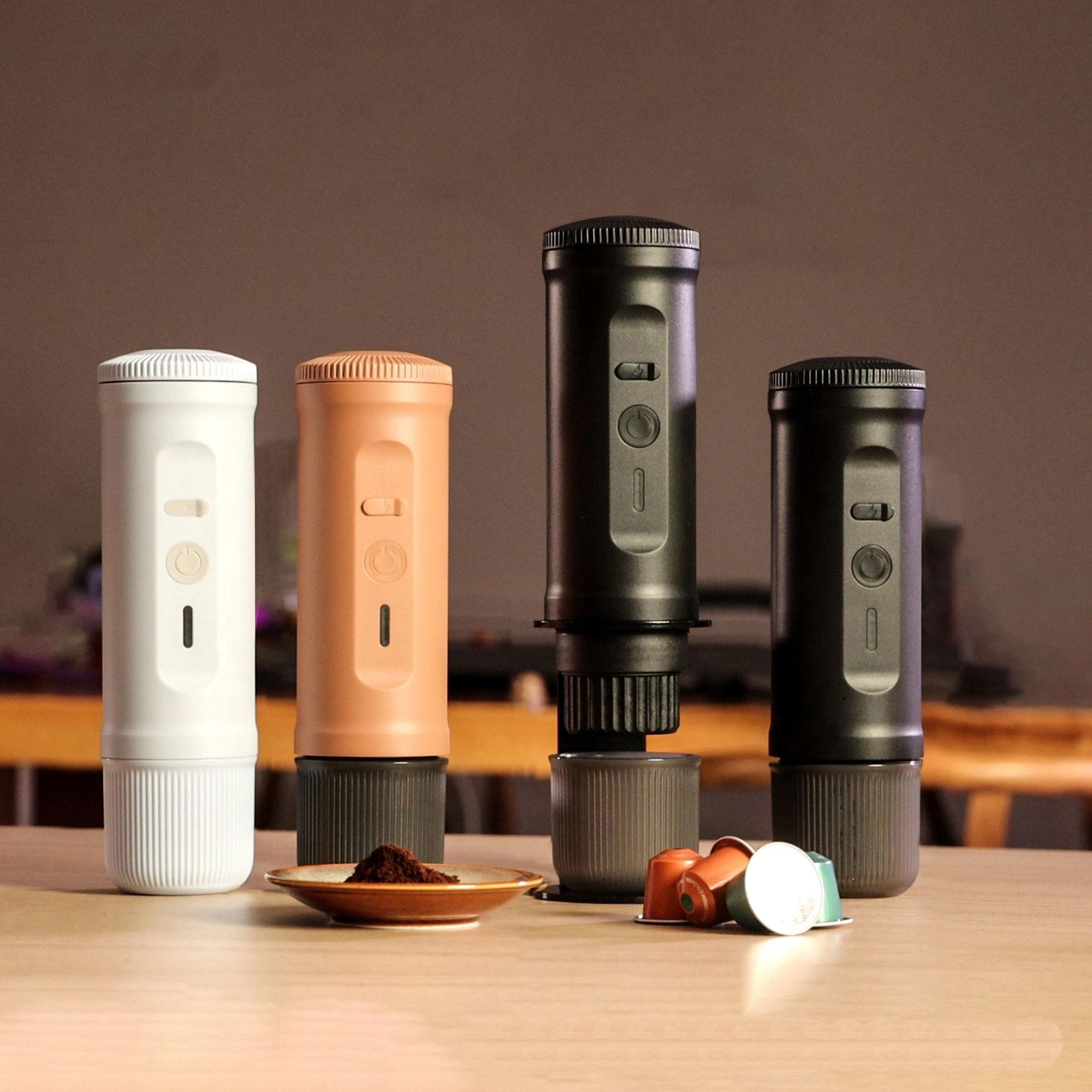 Hot Handheld Nano Portable Espresso Machine Capsule Coffee Brewer Outdoor Travel Home Office Espresso Machine