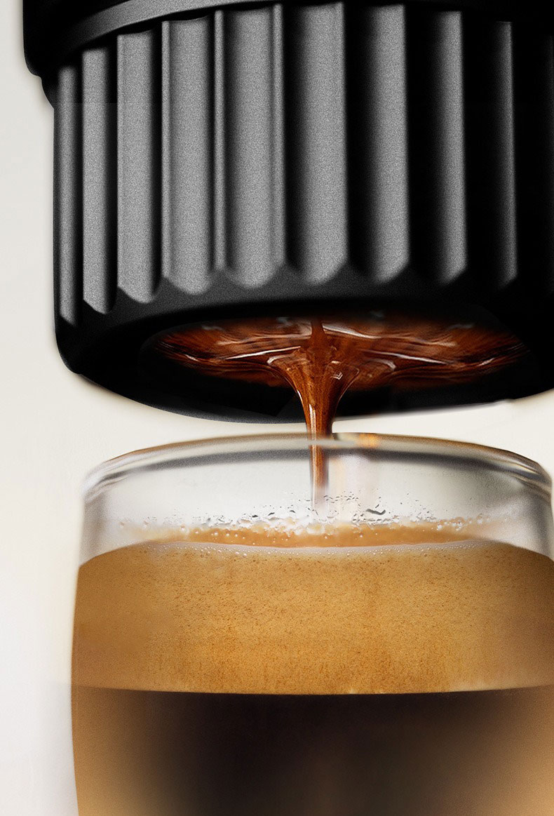 Fashion Design Household Office Mini Coffee Machine USB Charging Drip Capsule Coffee Maker in Color Box Smart Coffee Machine