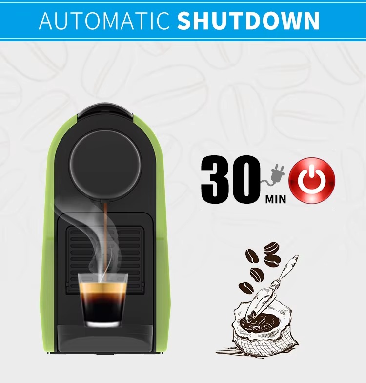 Auto Espresso Coffee Capsule Coffee Machine Coffee Maker Compact Coffee Maker for Automatic Espresso Brewing with Espresso Capsules