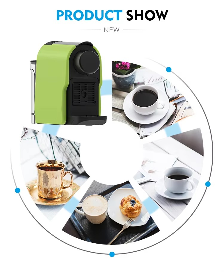Auto Espresso Coffee Capsule Coffee Machine Coffee Maker Compact Coffee Maker for Automatic Espresso Brewing with Espresso Capsules