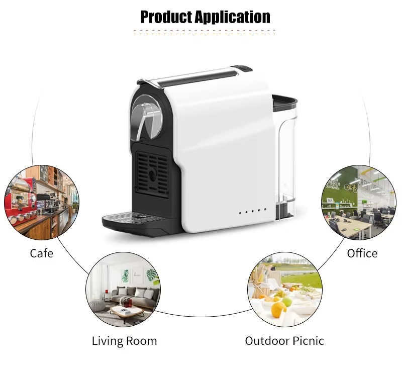 Premium Household Espresso Capsule Coffee Machine with 20 Bar Pressure Coffee Maker Manufacturer