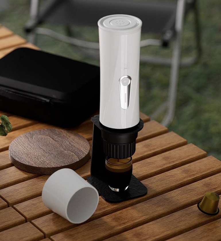 Fashion Design Household Office Mini Coffee Machine USB Charging Drip Capsule Coffee Maker in Color Box Smart Coffee Machine