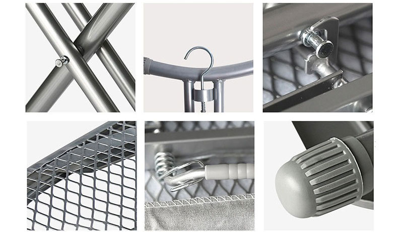 Hot Sale Adjustable Height Foldable Wall-Mounted Ironing Board for Hotel Laundry Rooms