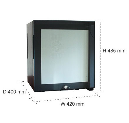 Eco-Friendly Compact Mini Bar Freezer with Energy-Efficient LED Lighting