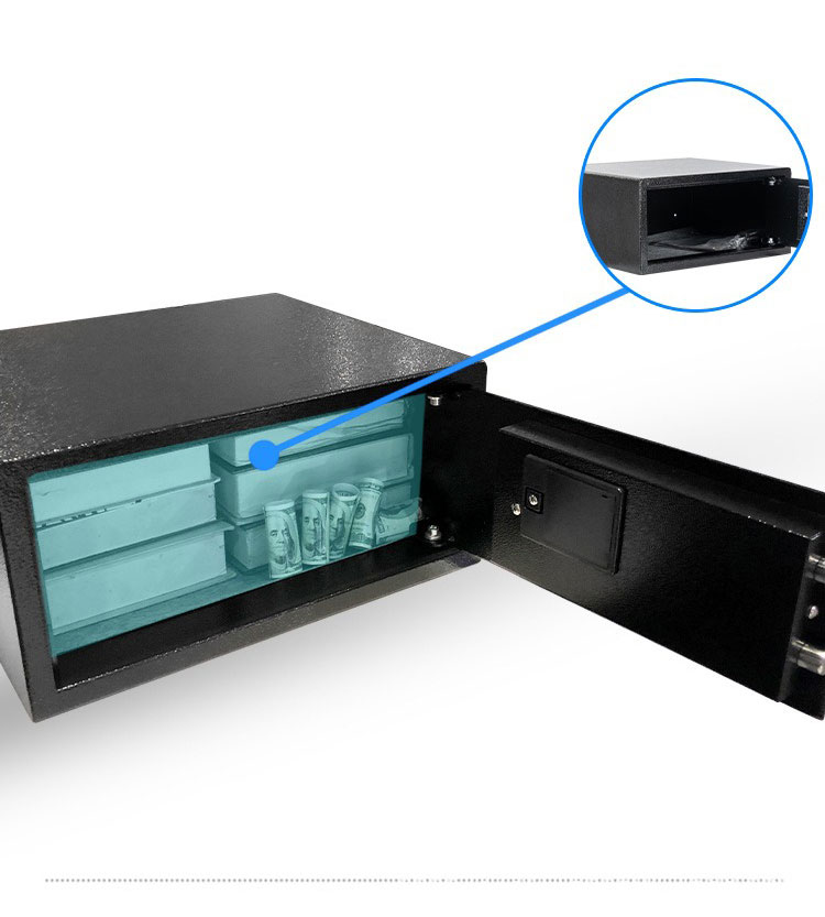 Hot Selling Professional Metal Drawer Type Safe Box Hotel Safe Money Cash Lock Box