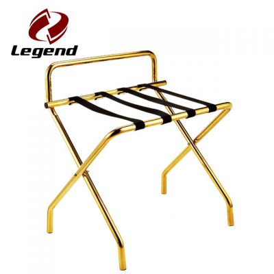 Foldable luggage rack for bedroom