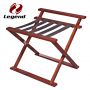 Wood folding luggage rack