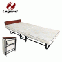 Roll-away beds with foam mattress