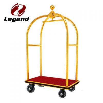 Hotel luggage trolley