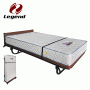 Bed frame with mattress