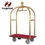 Birdcage luggage trolley