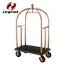 Birdcage luggage trolley