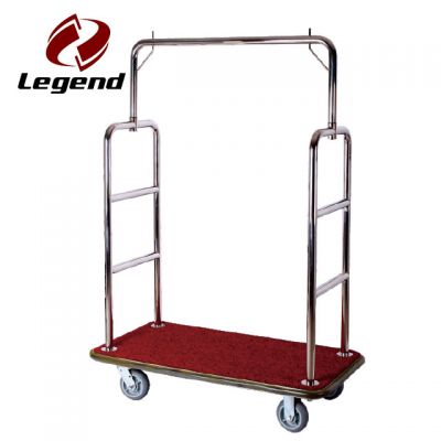 Classic hotel luggage trolley