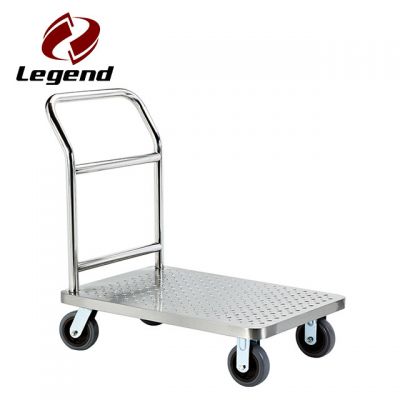 Platform luggage trolley