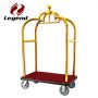 Stainless steel birdcage luggage cart