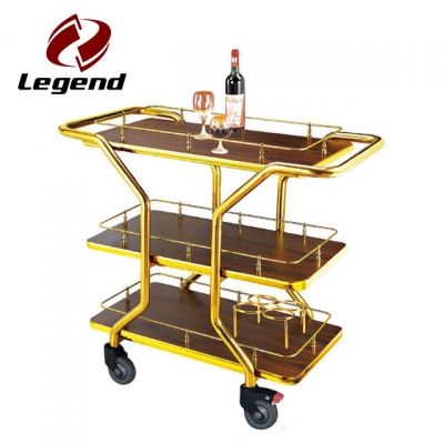 Hotel Liquor Trolley,Liquor Service Trolley,Wine Serving Cart