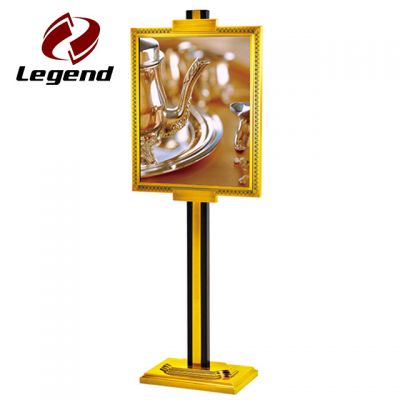 Menu Sign Post,Metal Display Stand,Sign Display Board