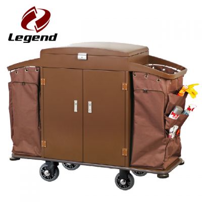 Equipment Housekeeping Carts,Hotel Housekeeping Trolley Maid Cart,Hotel Restaurant Supply,Housekeeping Carts & Hospitality Carts,Janitorial & Cleaning Carts,Metal Housekeeping Carts