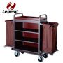 Multi purpose hotel housekeeping trolley