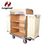 Multi purpose hotel housekeeping trolley