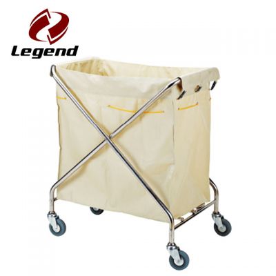 X Frame linen trolley