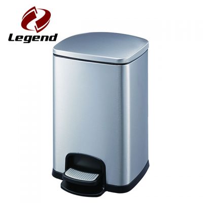 Rectangular pedal bin