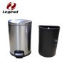 Semi-round pedal bin