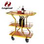 Bar & liquor trolley with Metal Frame 