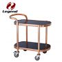 Beverage Serving Carts with 3 Tier Storage Shelves