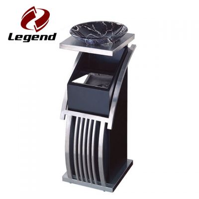Metal Trash Can,Stainless Steel Garbage Can