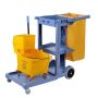 Hospital Equipment Cleaning Products Housekeeping Wheelbarrow Janitor Trolley