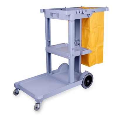 Hospital Equipment Cleaning Products Housekeeping Wheelbarrow Janitor Trolley