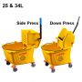 Hospital Equipment Cleaning Products Housekeeping Mop Bucket Cleaning Cart