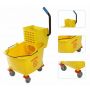 Hospital Equipment Cleaning Products Housekeeping Mop Bucket Cleaning Cart