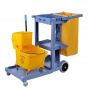 Hospital Equipment Cleaning Products Housekeeping Mop Bucket Cleaning Cart