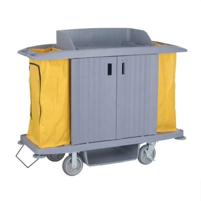 Hospital Furniture Cleaning Products Housekeeping Wheelbarrow Housekeeping Trolley