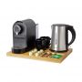 Hospitality Products Nespresso Coffee Machine Automatic Capsule Coffee Machine Set with Elegant Kettle and Cup Holder Tray