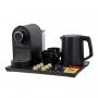 Hospitality Products Nespresso Coffee Machine Automatic Capsule Coffee Machine Set with Elegant Kettle and Cup Holder Tray