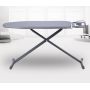 Cheap Hotel Room Silver Heat Resistant Table Top Foldable Ironing Board With Iron Shelf