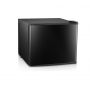 Black Mini Ice Cream Refrigerator Hotel and Office Mini Fridge Transparent Door Beauty Portable Mini bar with Glass Door