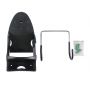 High Quality Metal Electric Steam Iron Holder with Hook Wall-Mounted Easy Storage for Hotels and Rooms